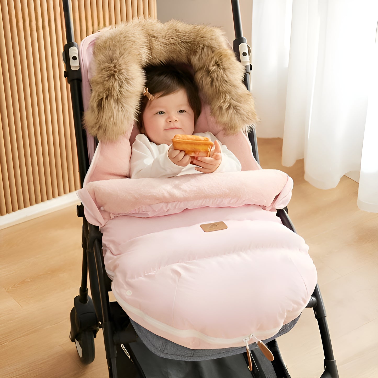 Chanceliere Bebe FluffyWarm™ - Simplicité Bébé
