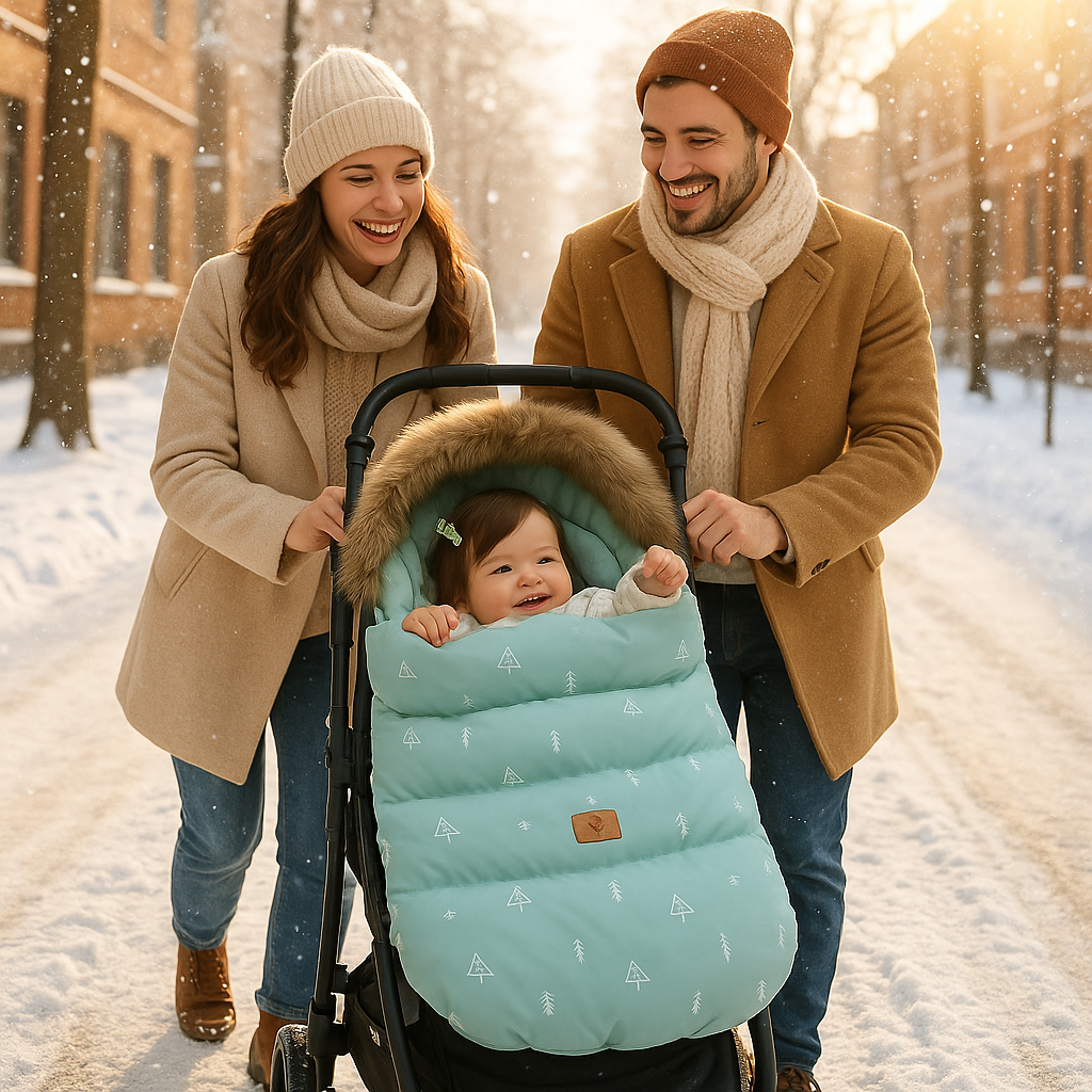 Chanceliere Bebe FluffyWarm™ - Simplicité Bébé