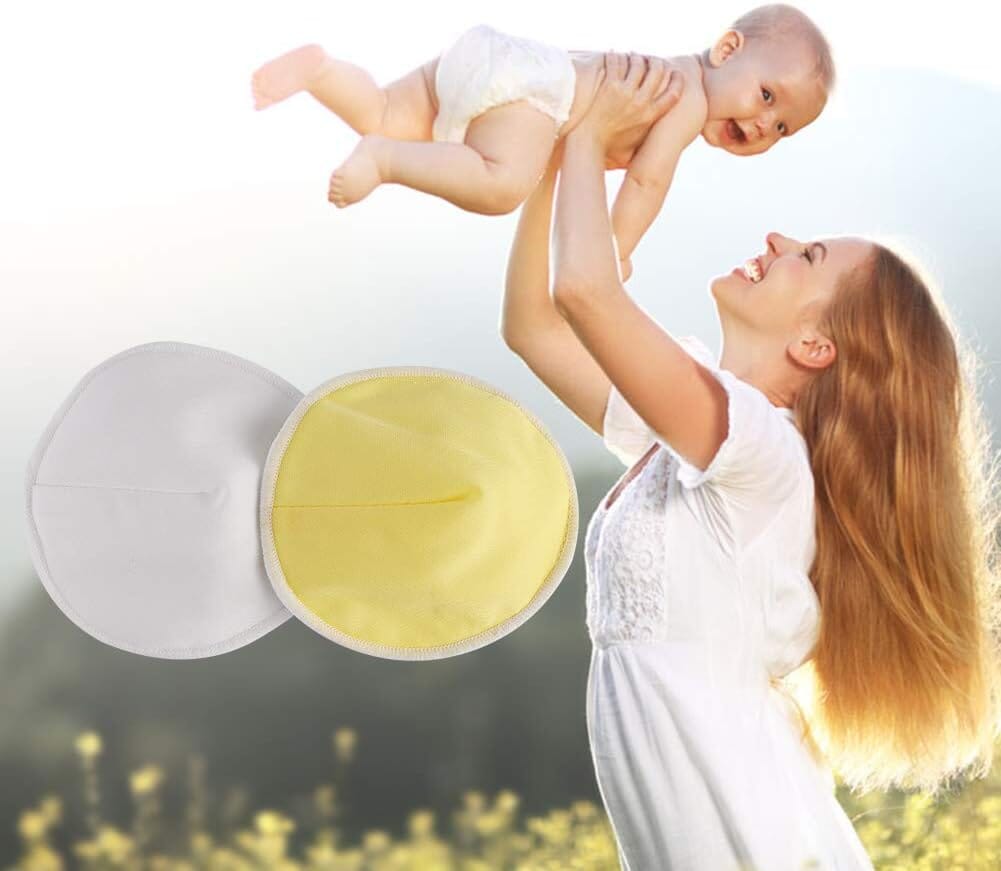 Coussinet d'Allaitement - LactiSafe™ - Jaune - Simplicité Bébé