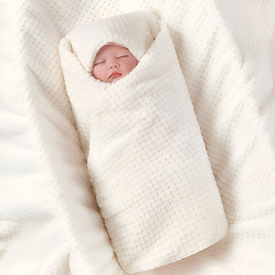 Couverture Bébé DoudouConfort™ blanche bébé couchette