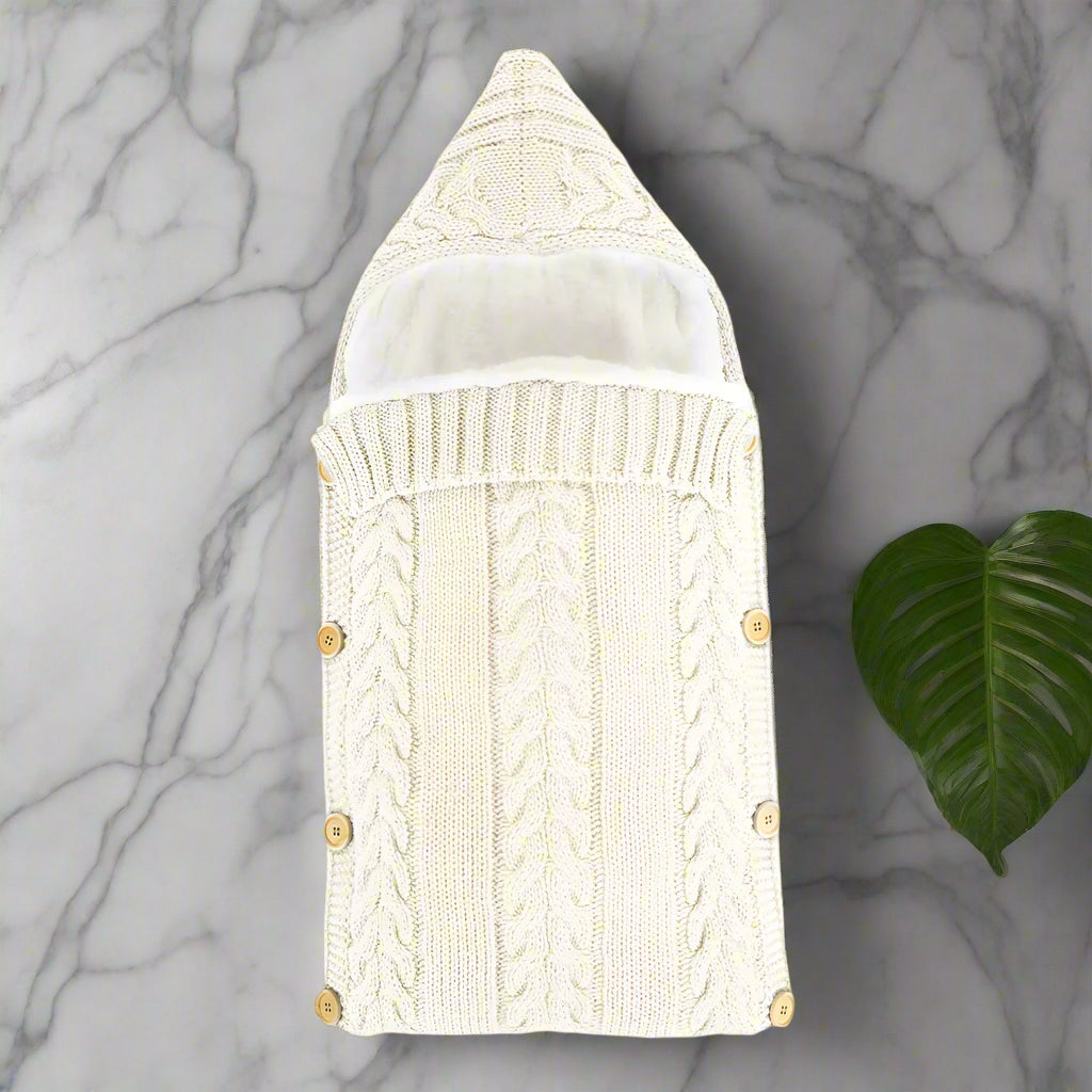 Nid d'ange bebe blanc