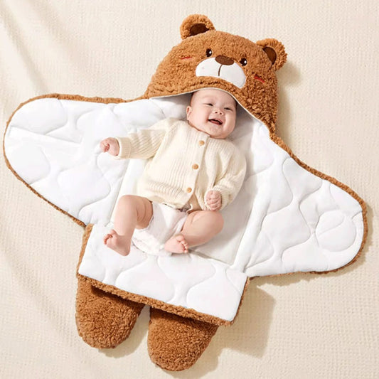 Nid d'ange cosy ourson bébé