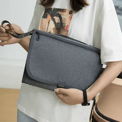 Sac à Langer - DiaperChangingPad™ - Gris - Simplicité Bébé