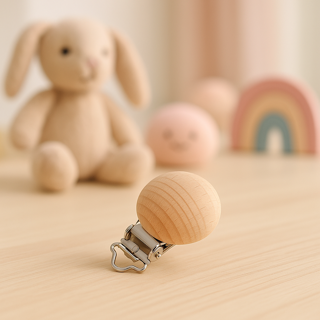 Accroche tetine EasyBeech™ bois-chambre enfants