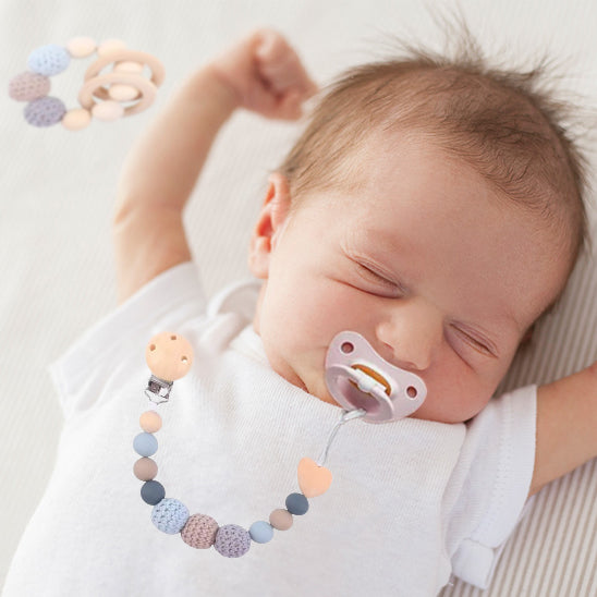 Attache tetine SoothingBaby™ bleu bébé