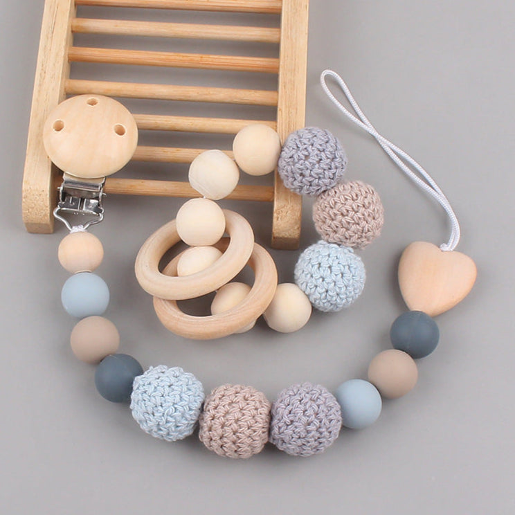 Attache tetine SoothingBaby™ bleu plateforme
