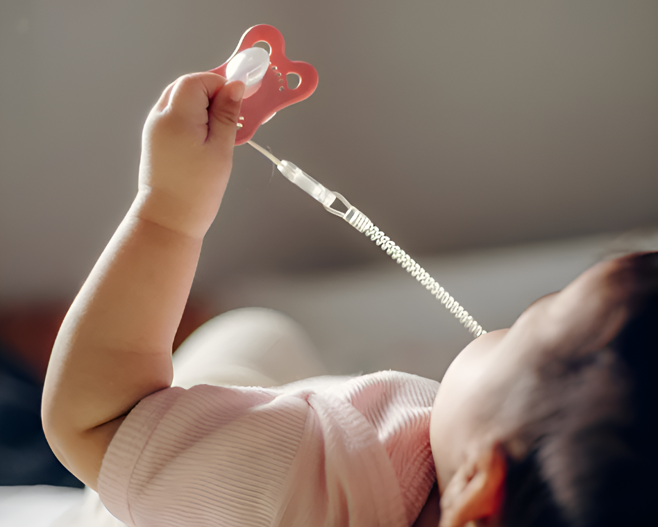 Attache tétine bébé
