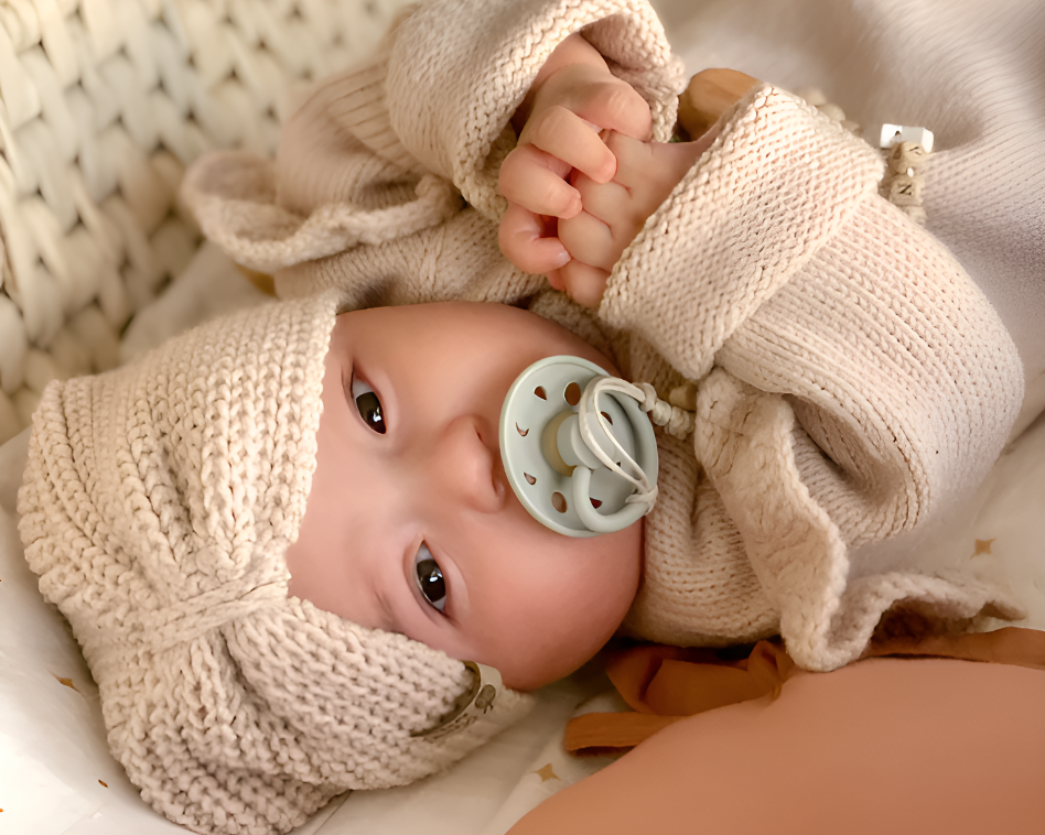 Attache bébé vert bébé