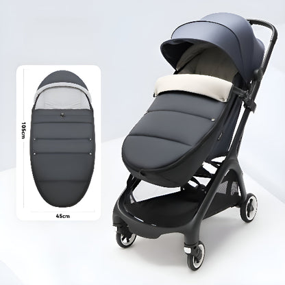 Chanceliere noir et une poussette sur un fond blanc.