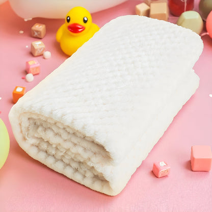 Couverture Bébé DoudouConfort™ blanche canard