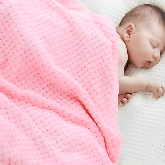 Couverture Bébé DoudouConfort™ rose bébé