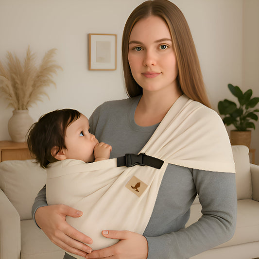 Écharpe de portage BabyBond™ bébé maman divan