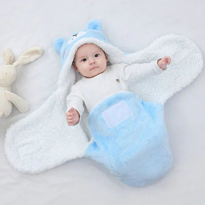 Nid d'Ange Bleu ouvert bébé