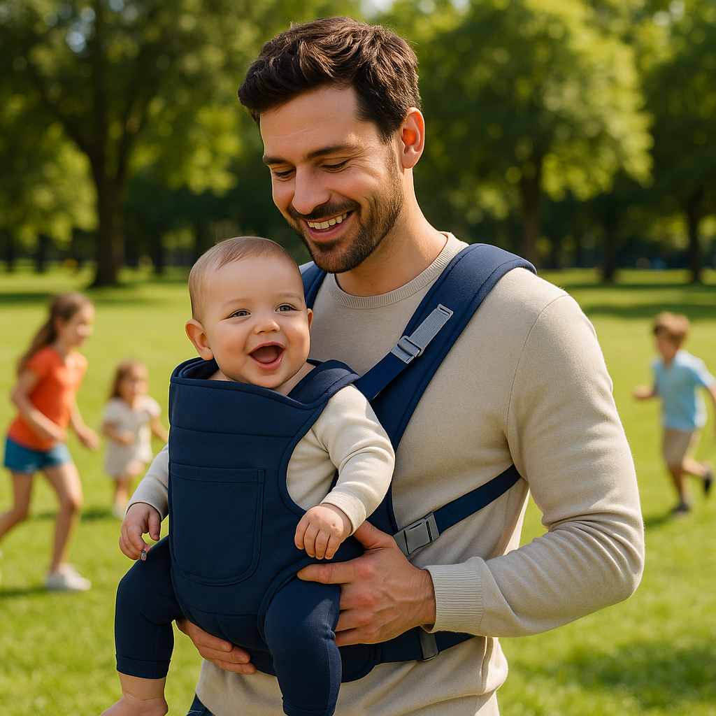 Porte bébé FlexRide™ bleu