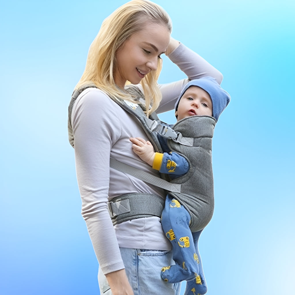 Porte bébé HappyBearer™ gris