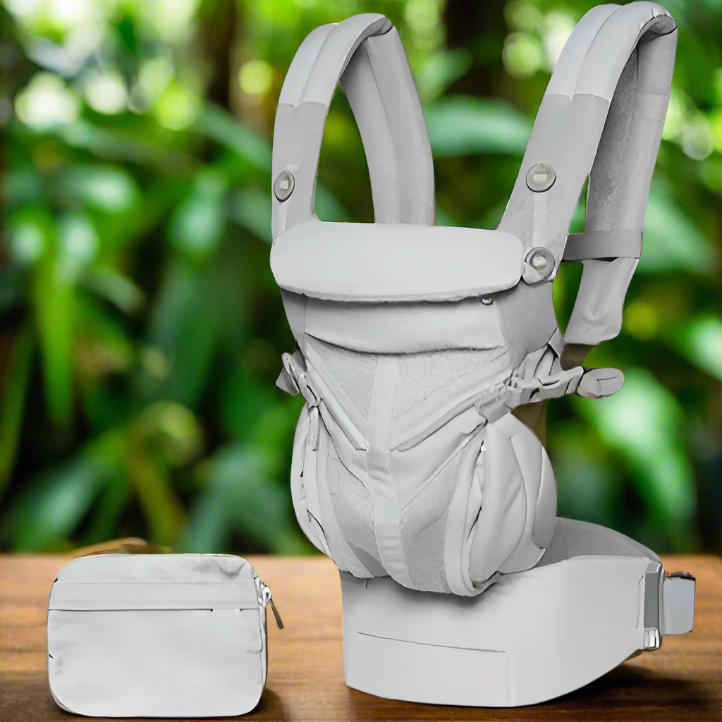 Porte bébé phusiologique NiceTrip™ gris