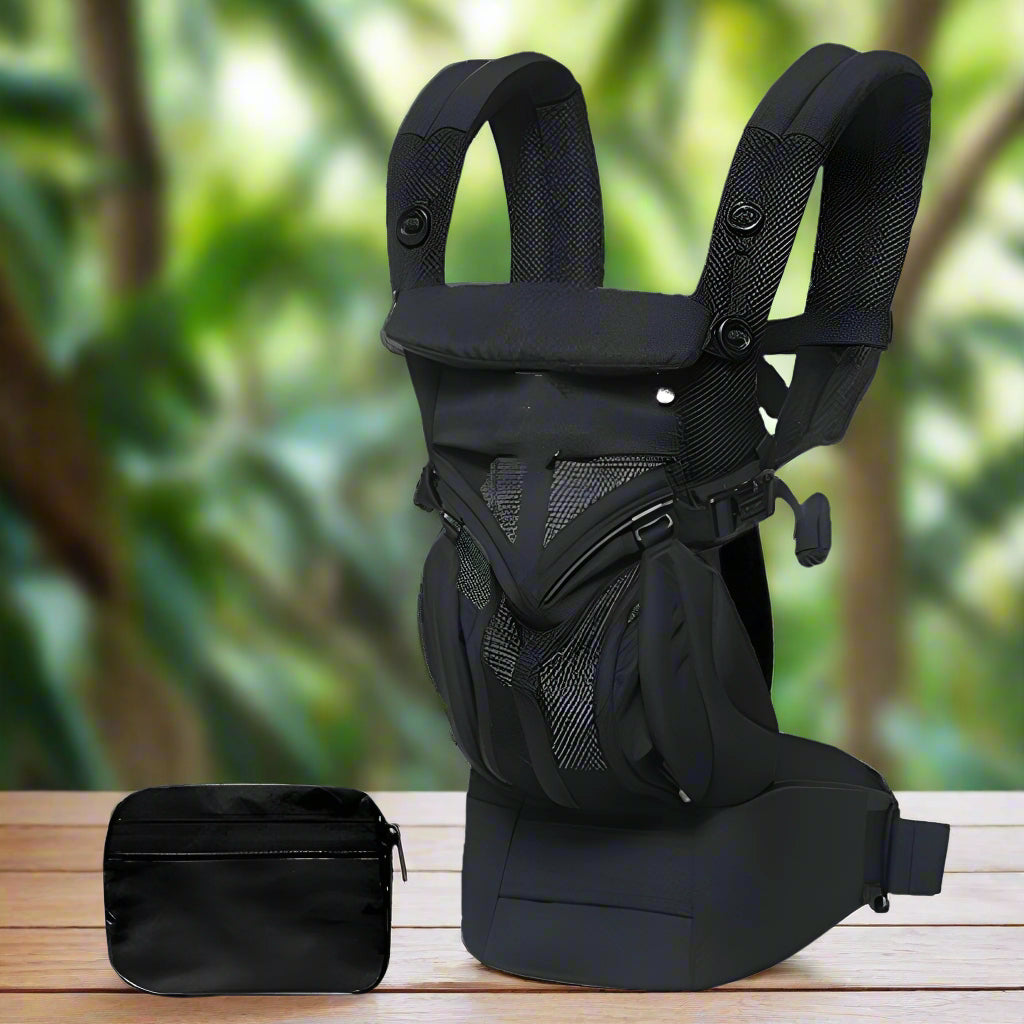 Porte bébé phusiologique NiceTrip™ noir