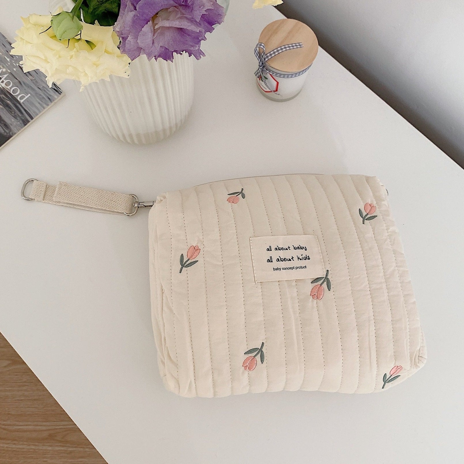 Sac a langer bebe LittlreCute™ tulipe