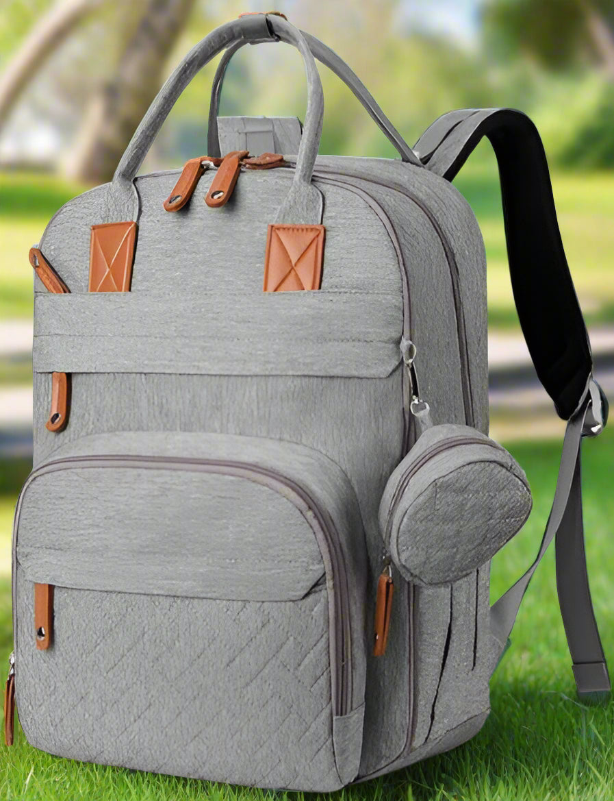 sac a langer gris essentialstravel