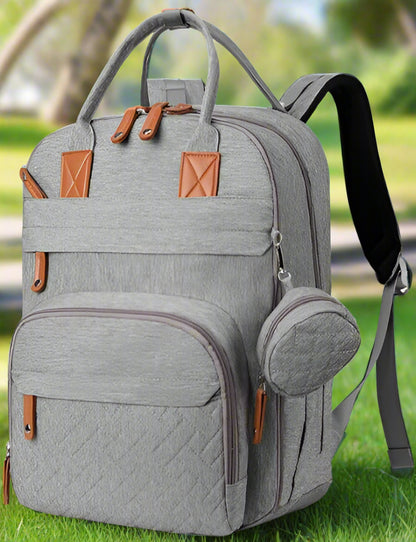 sac a langer gris essentialstravel