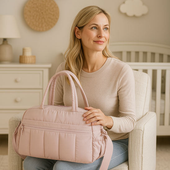 Sac a langer JetTravel™ rose maman