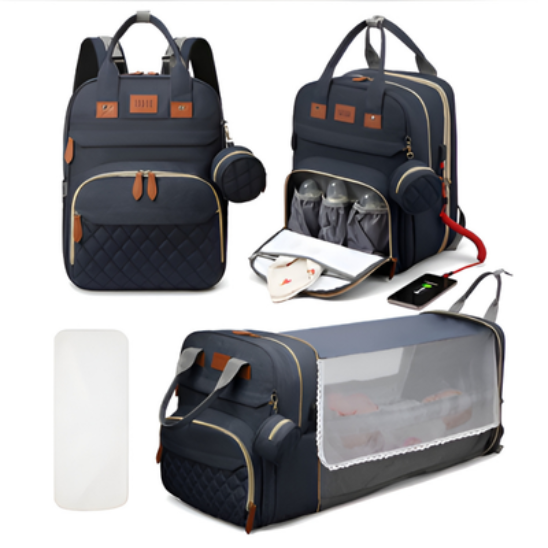 Sac à langer SunshineTravel bleu