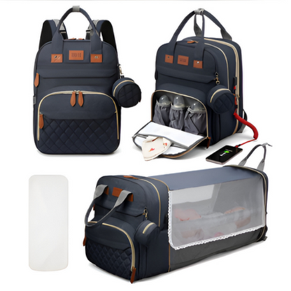 Sac à langer SunshineTravel bleu