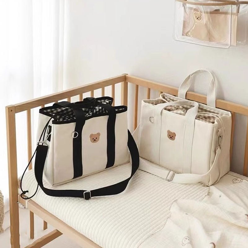 SAC A LANGER WonderTravel noir blanc