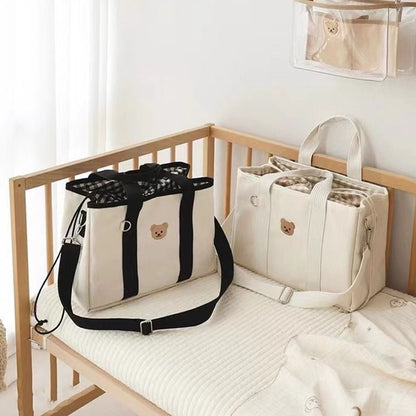 SAC A LANGER WonderTravel noir blanc